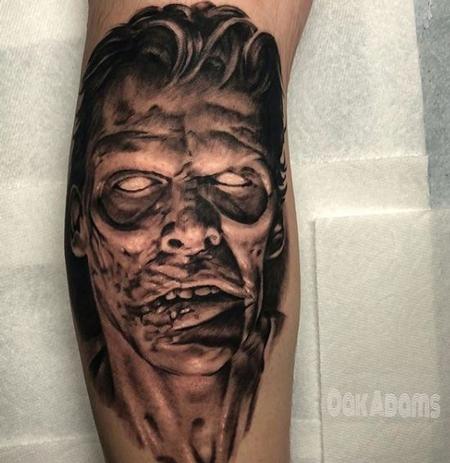 Tattoos - Oak Adams Zombie - 140430